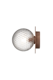 Aplica / Plafoniera de Exterior Liila 1 -  Dark Bronze - Optic Clear