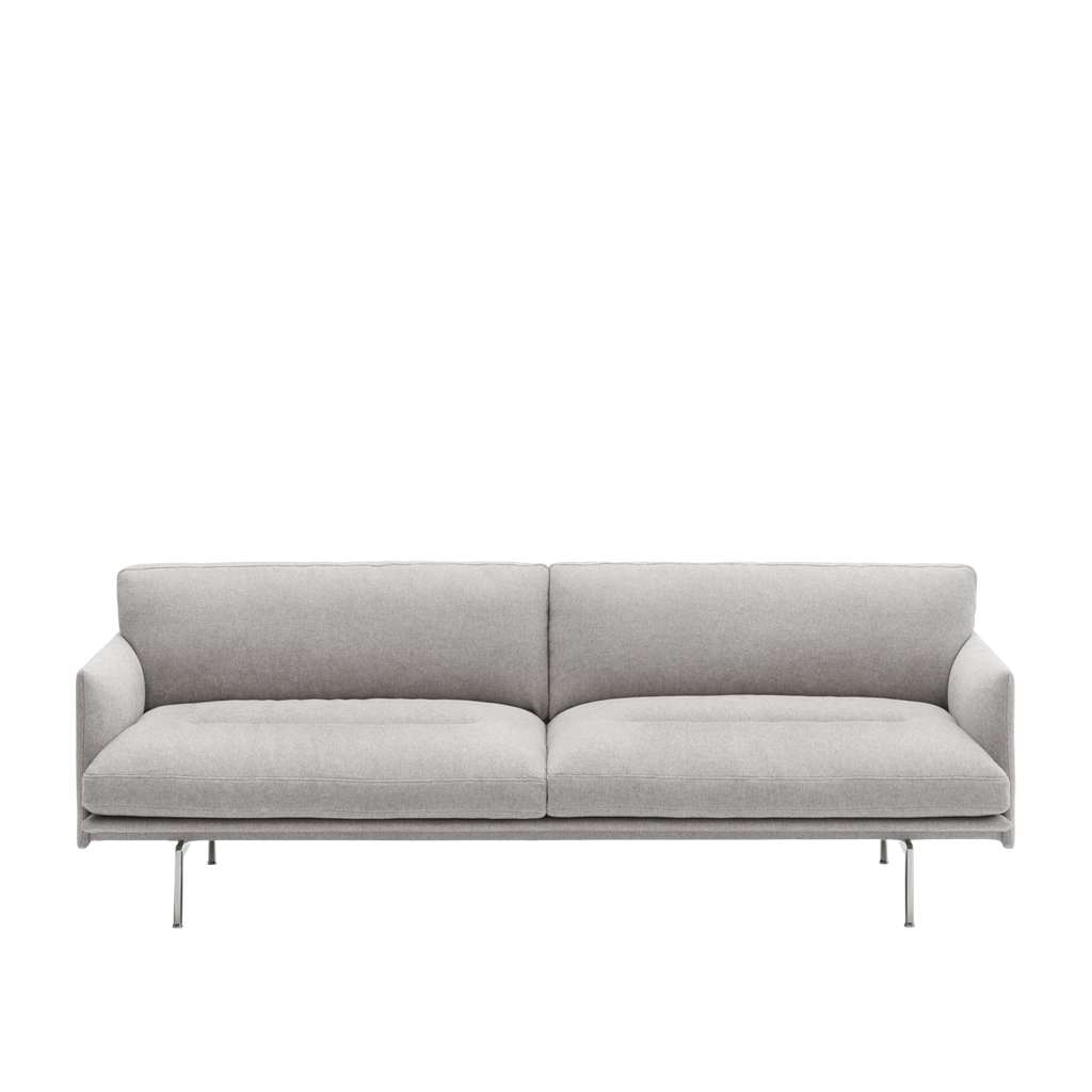 Outline Soft Sofa 3-Seater - Clay 12