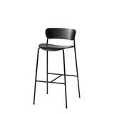 Pavilion AV9 Bar chair - Black Lacquered Oak
