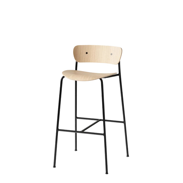 Pavilion AV9 Bar chair - Lacquered Oak