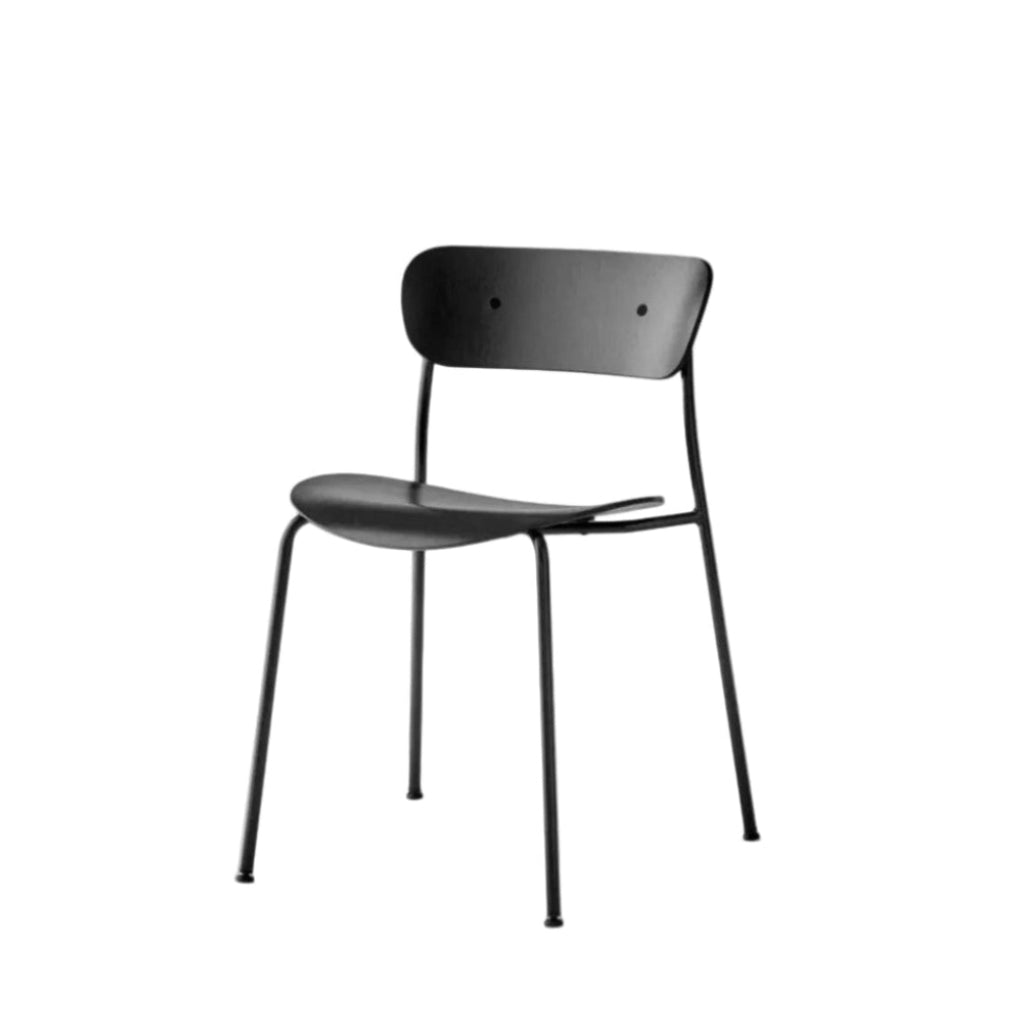 Scaun Pavilion AV1 - Black Lacquered Oak