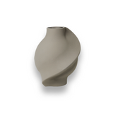 Ceramic Pirout Vase 02 - Sanded Grey