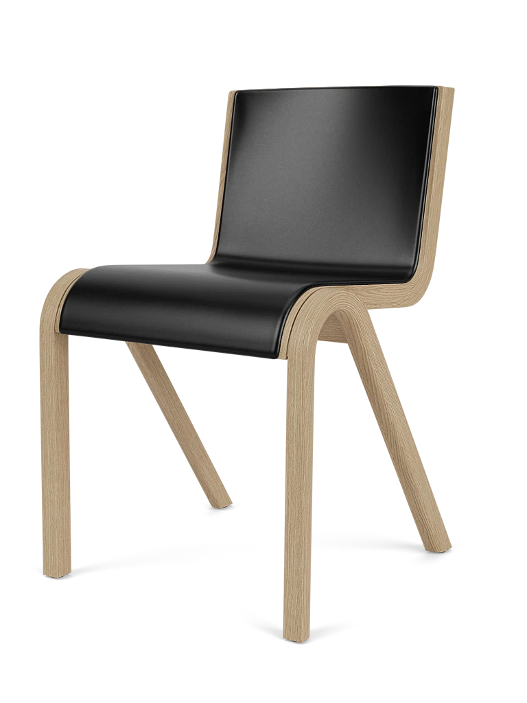 Ready Dining Chair - Natural Oak - Front Upholstered