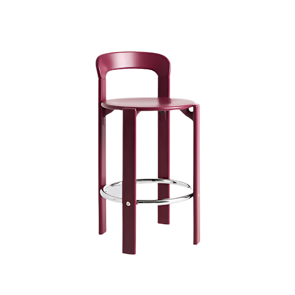 Rey Bar Stool H65 - Grape Red