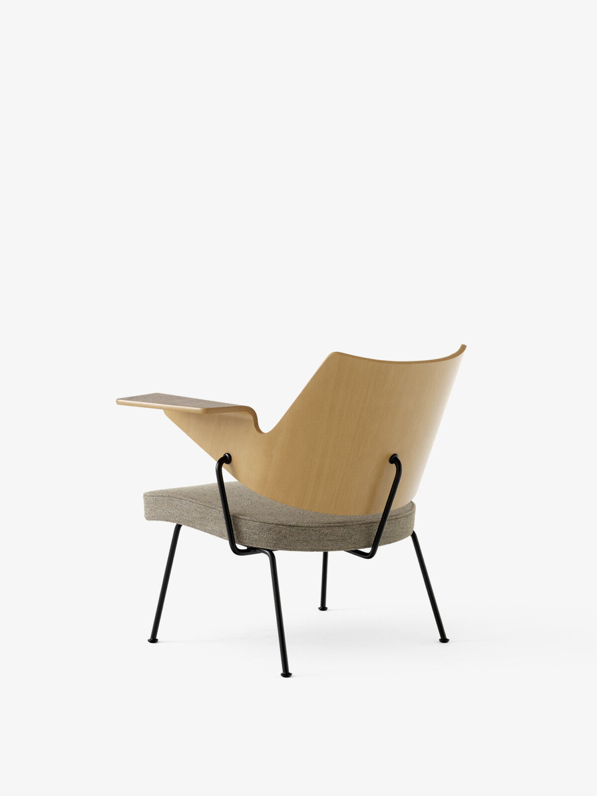 Fotoliu RFH RD8 - Walnut and beech veneer & Hallingdal 227