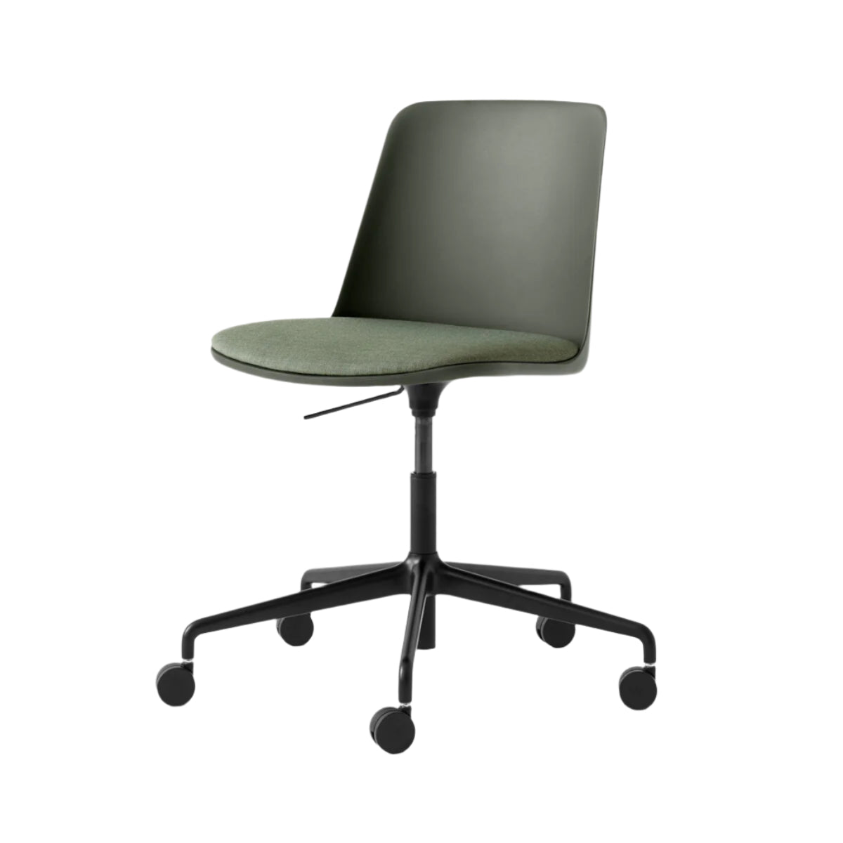 Scaun De Birou Rely HW29 - Baza 5 Star cu Roti - Inaltime Reglabila - Sezut Tapitat