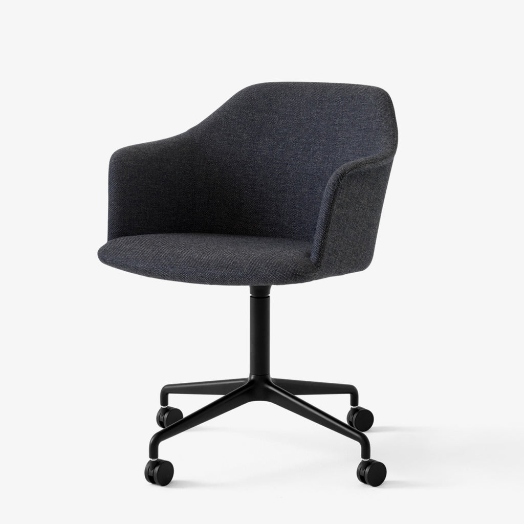 Rely Meeting Chair HW50 - 4-Star Swivel Base/Castors - Fully Upholstered