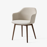 Rely Dining Chair HW80 - Fully Upholstered with Seat Pad - Mixed Upholstery
