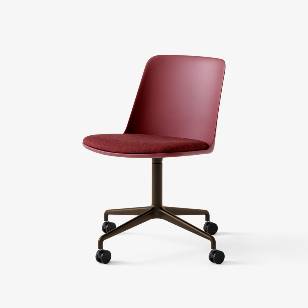 Rely Meeting Chair HW22 - 4-Star Swivel Base/Castors - Seat Upholstered