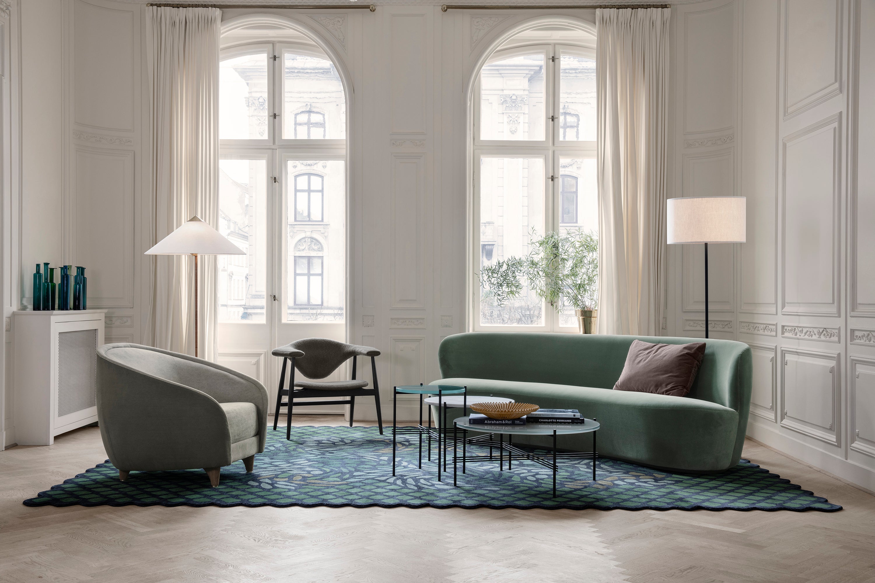 Masculo Lounge Chair Fully Upholstered