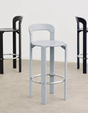 Rey Bar Stool H65 - Deep Black