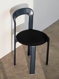 Rey Upholstered Seat Chair - Deep Blue