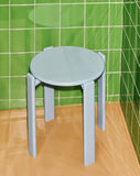 Rey Stool - Slate Blue