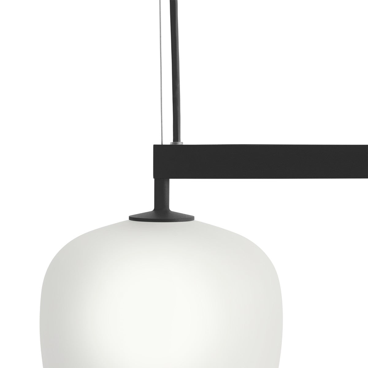 Rime Rail Lamp - Black