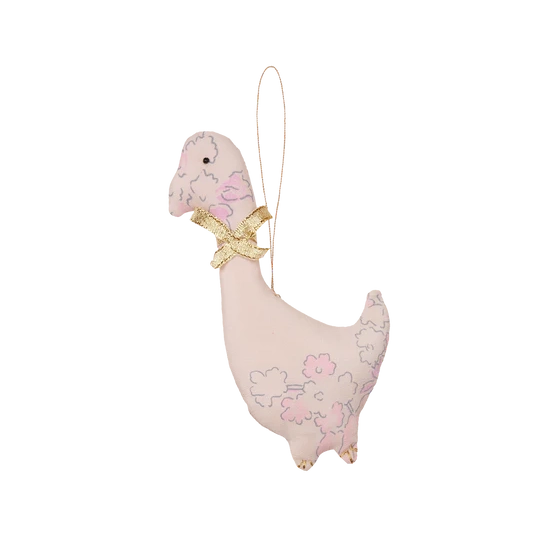 Goose Silk Ornament