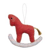 Rocking Kantha Horse Ornament - Hope of Troja