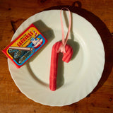 Cane Ornament - Crimson Dragon