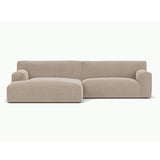 Clay Corner Sofa with Large Longchair - Left