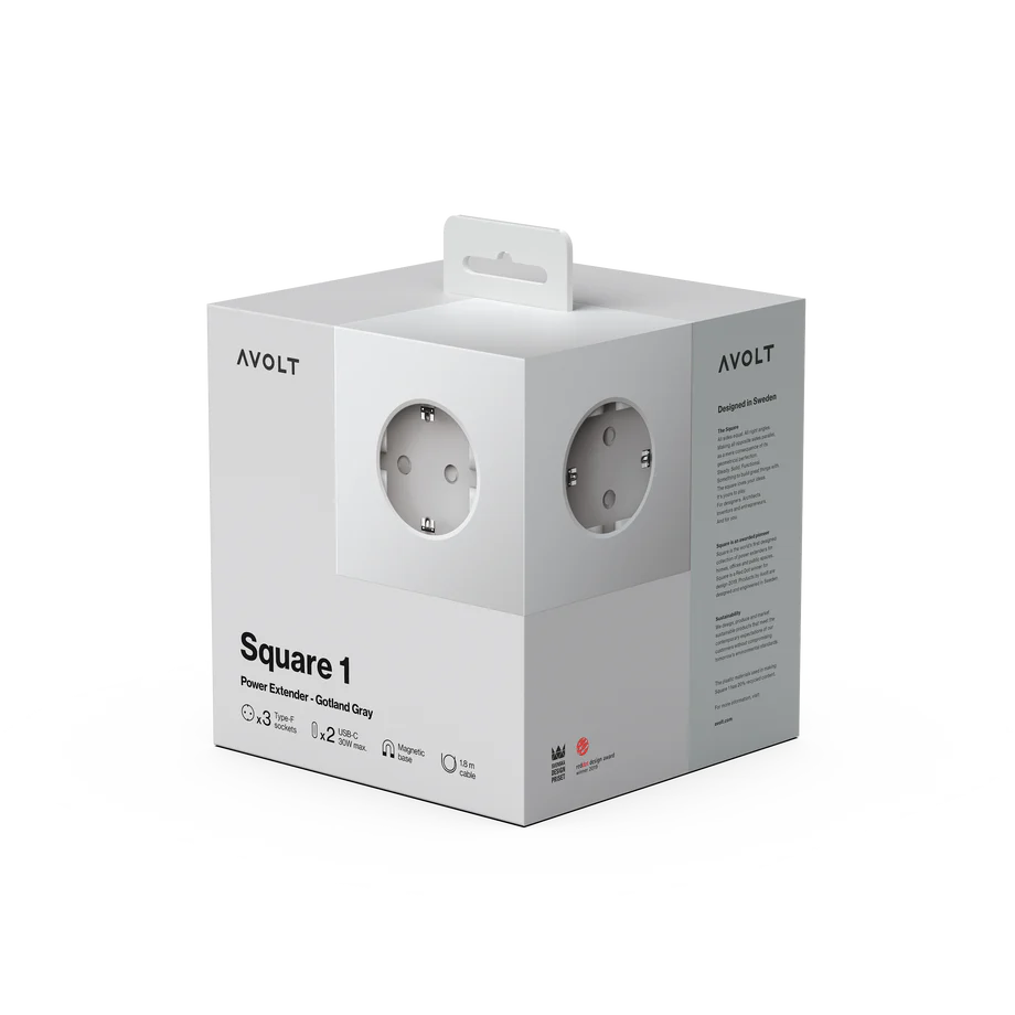 Square 1 USB-C - Gotland Grey