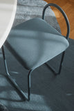 Angui Chair - Dusty Blue Bouclé