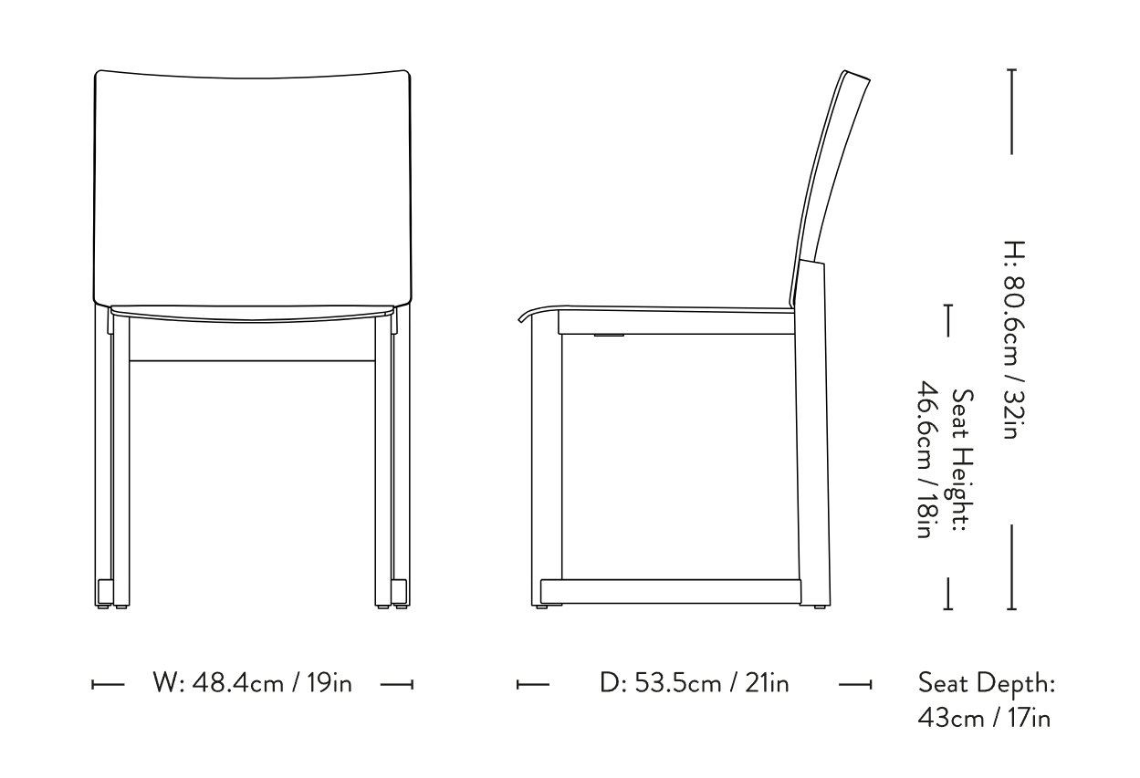 Allwood AV35 Side Chair