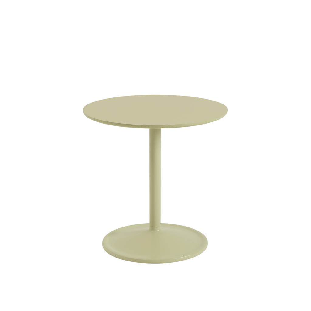 Soft Side Table - Beige Green Laminate/Beige Green