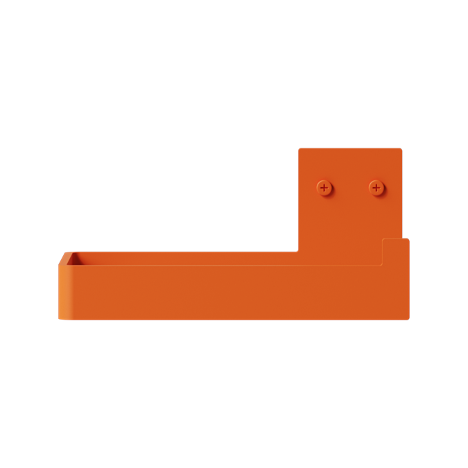 Toilet Paper Holder - Orange