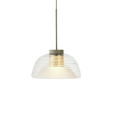 Two-Layer Pendant Lamp - Olive