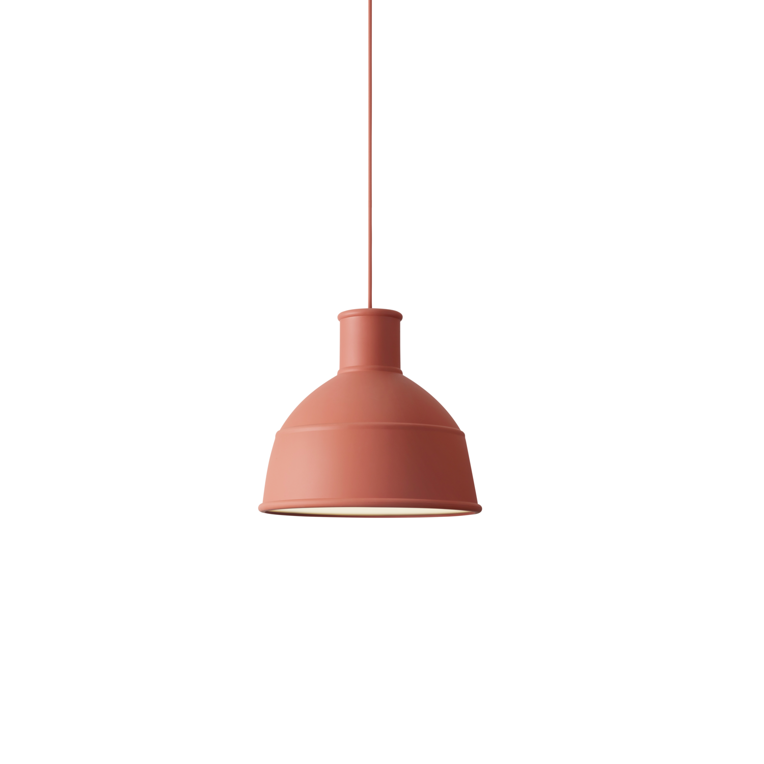 Corp de iluminat suspendat Unfold - Terracotta
