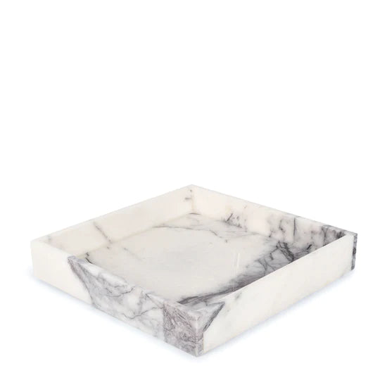 White Marble Square Tray