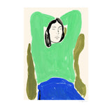 Rosie McGuinness, Sitting in Green and Blue