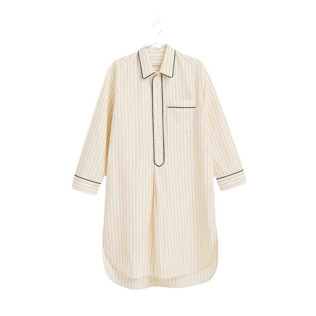 Camasa de noapte lunga Fineline – Ivory