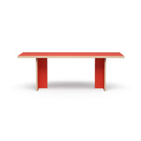 Rectangular Dining Table - Red