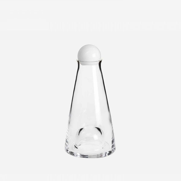 Carafa Fia mini transparent / alb