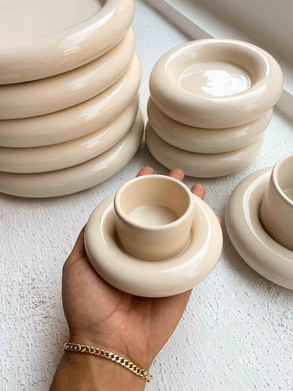 Chunky Cup Mini - Cream