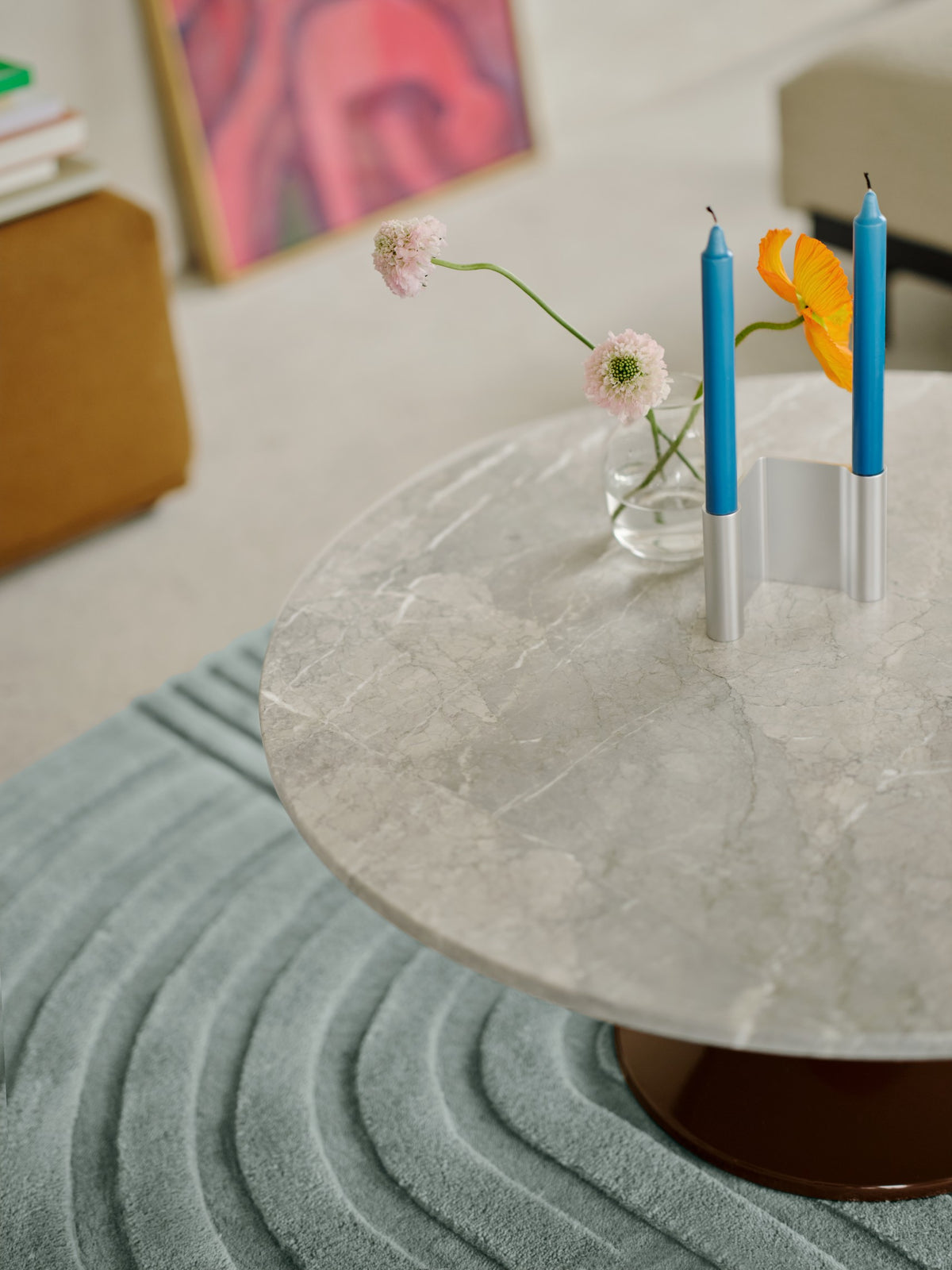 Pair Candleholder - Aluminum