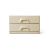 Chest of 2 drawers - Cream