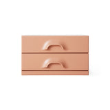 Chest of 2 drawers - Blush