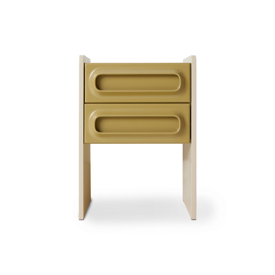 Space nightstand - Sage/Cream