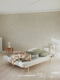 Pat Moebe - Bed 90 – 180 cm (Low) - Sand