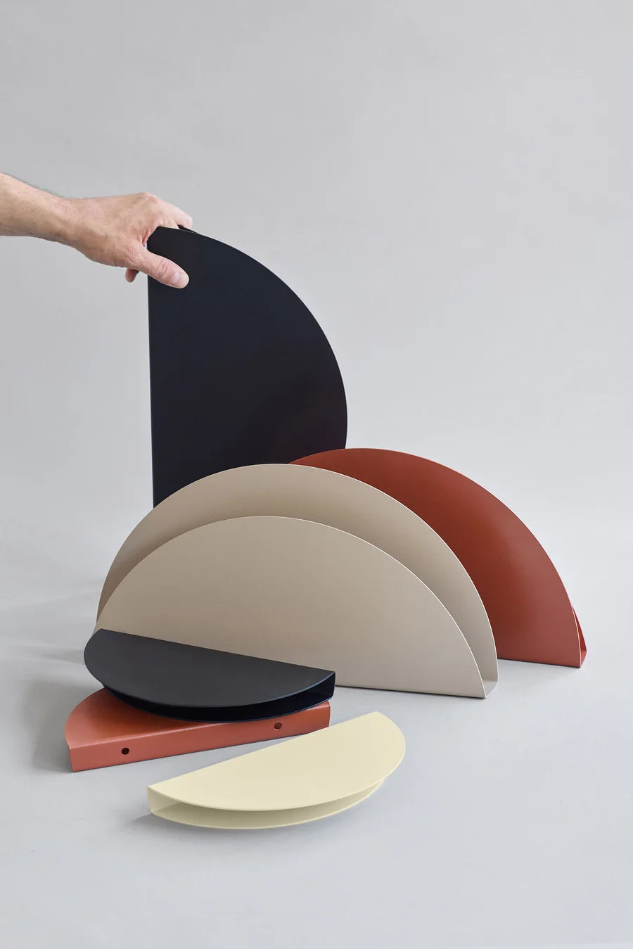 Half Moon Shelf - Black