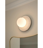 Wall / Ceiling Lamp Liila Muuse Small IP44, white / opal