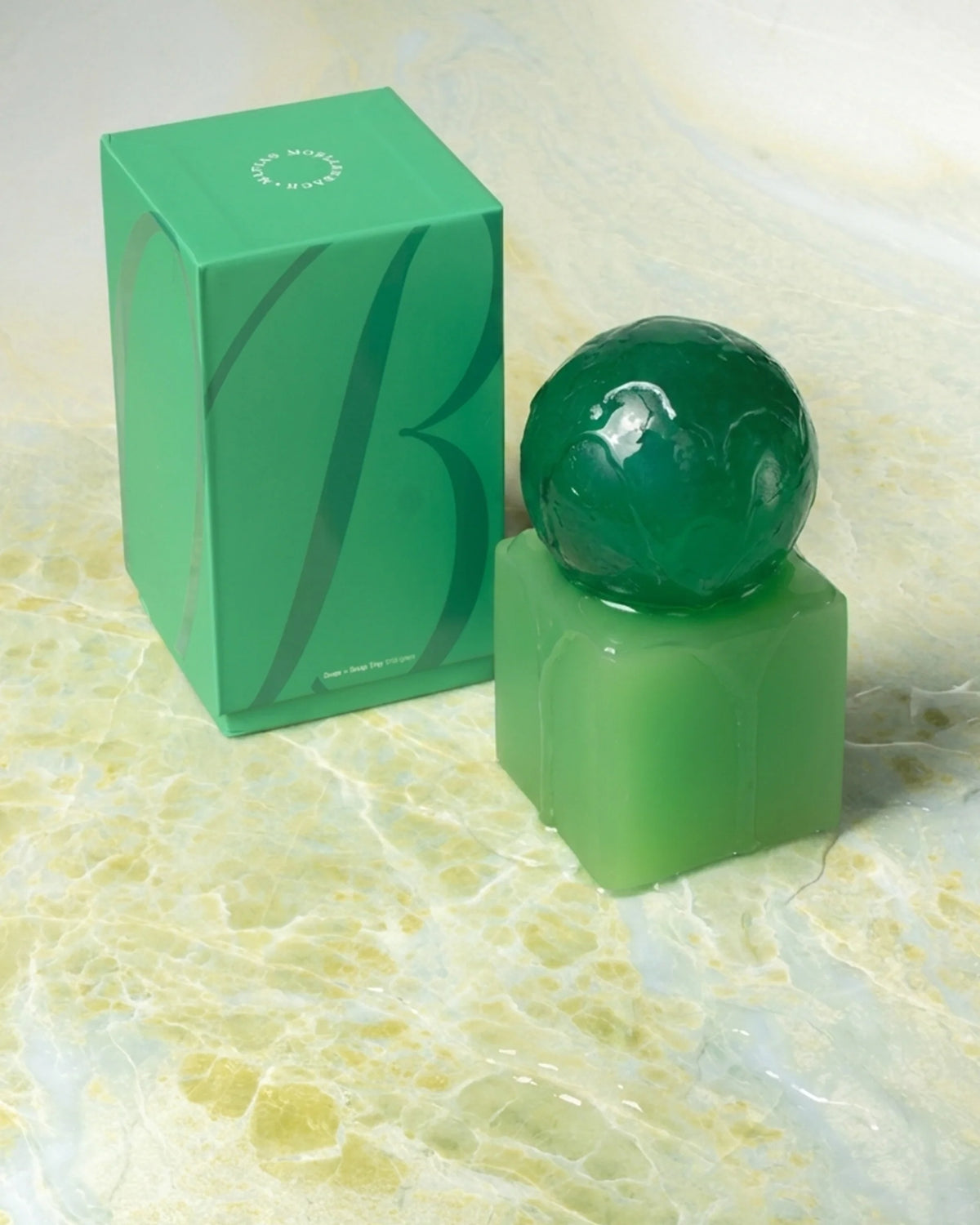 Soap dish with soap OBA -  Aloe Vera