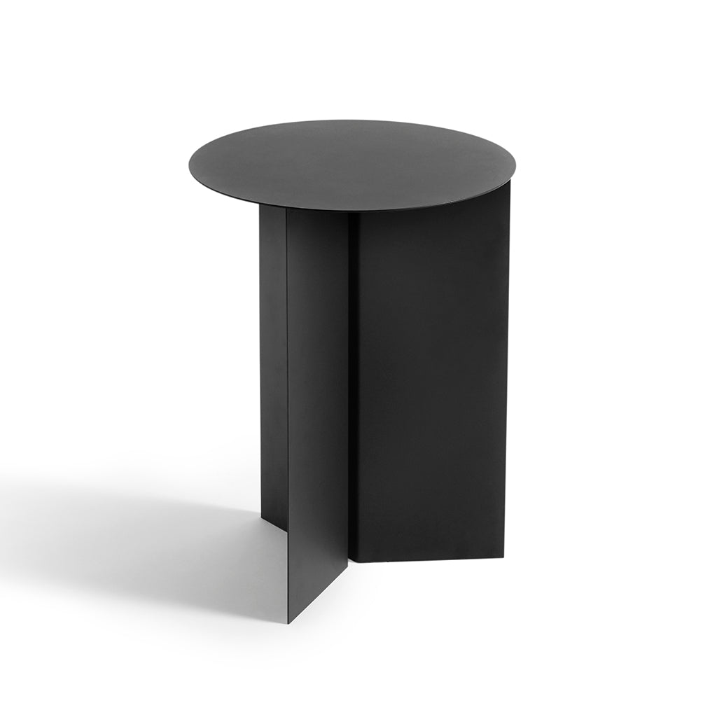 High Slit Side Table - Black