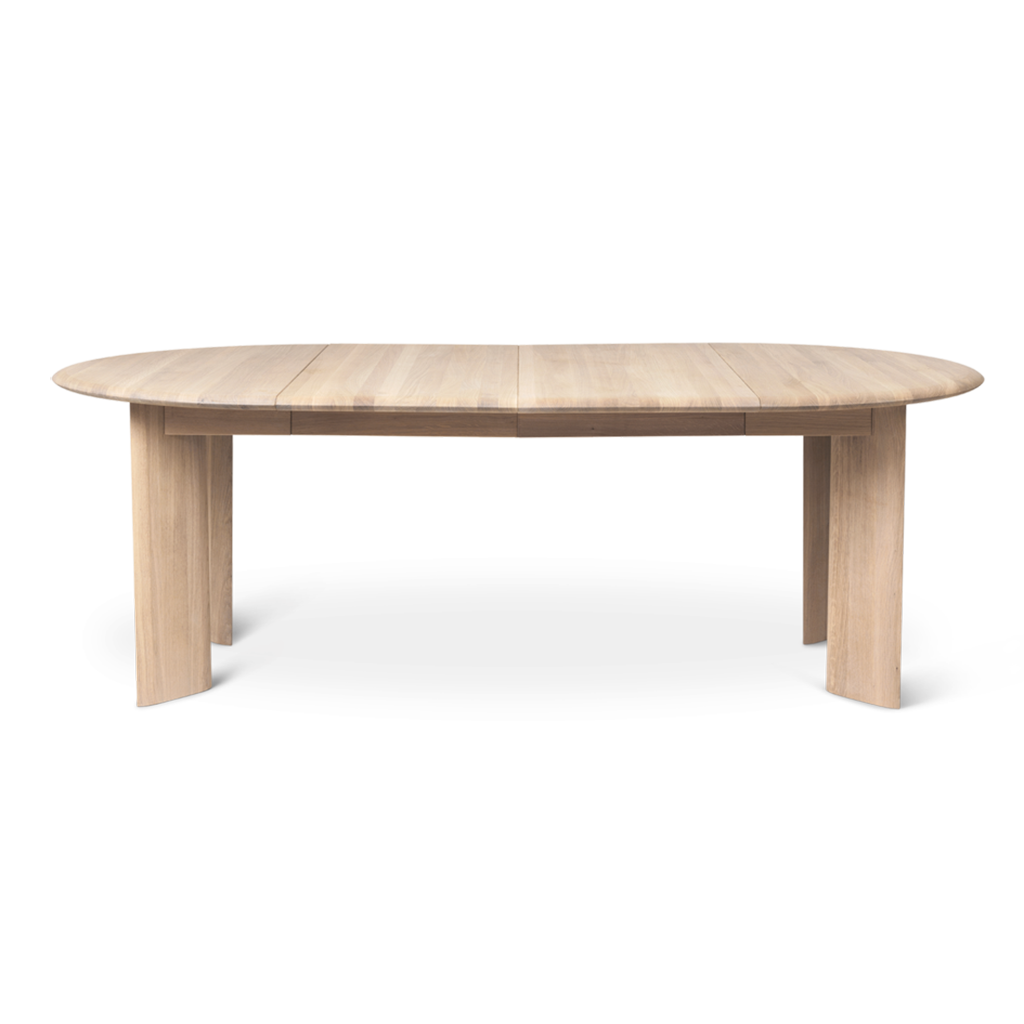 Bevel Table Extendable - White Oiled Oak