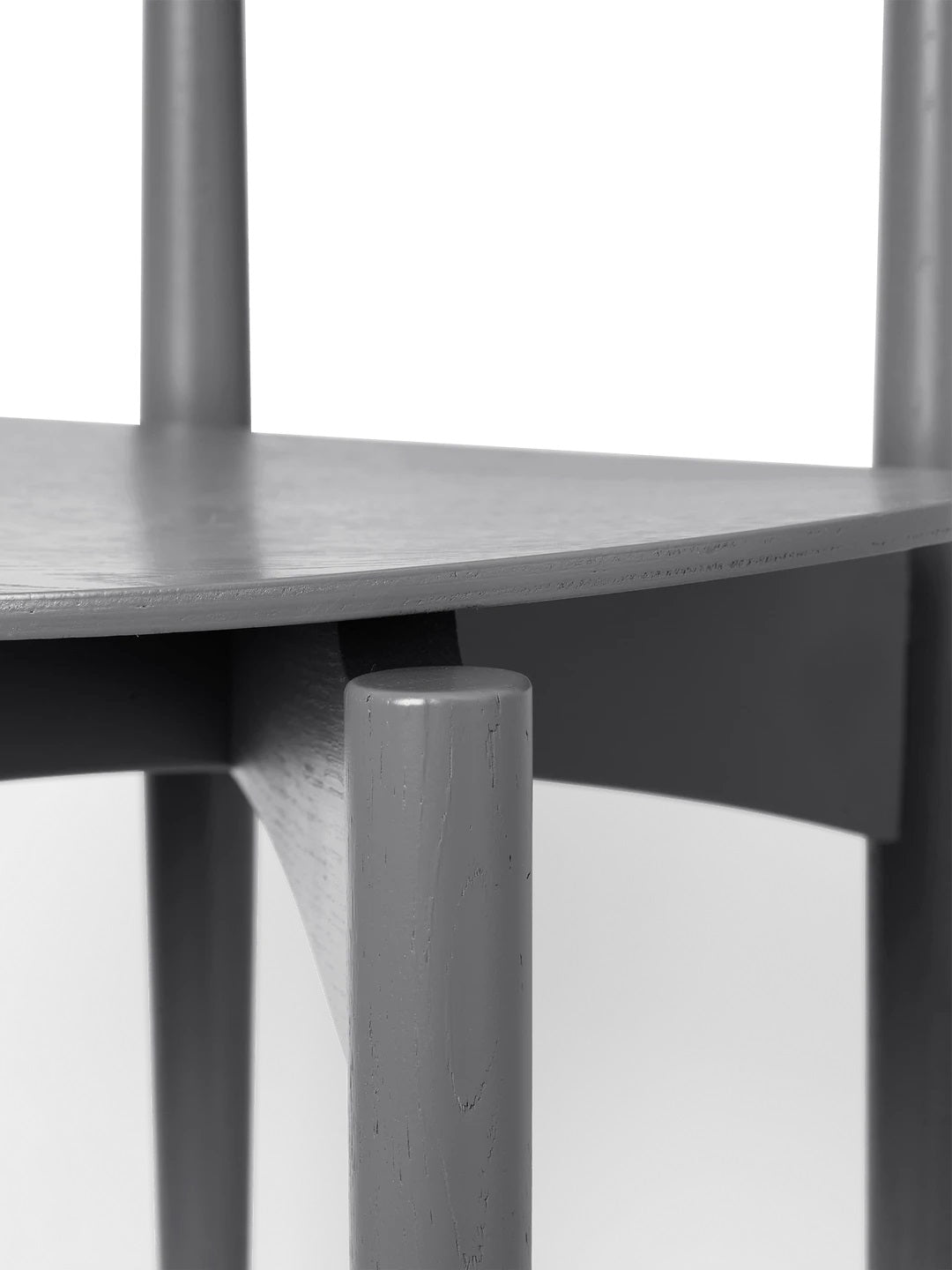 Scaun de dining Herman Wood - Gri