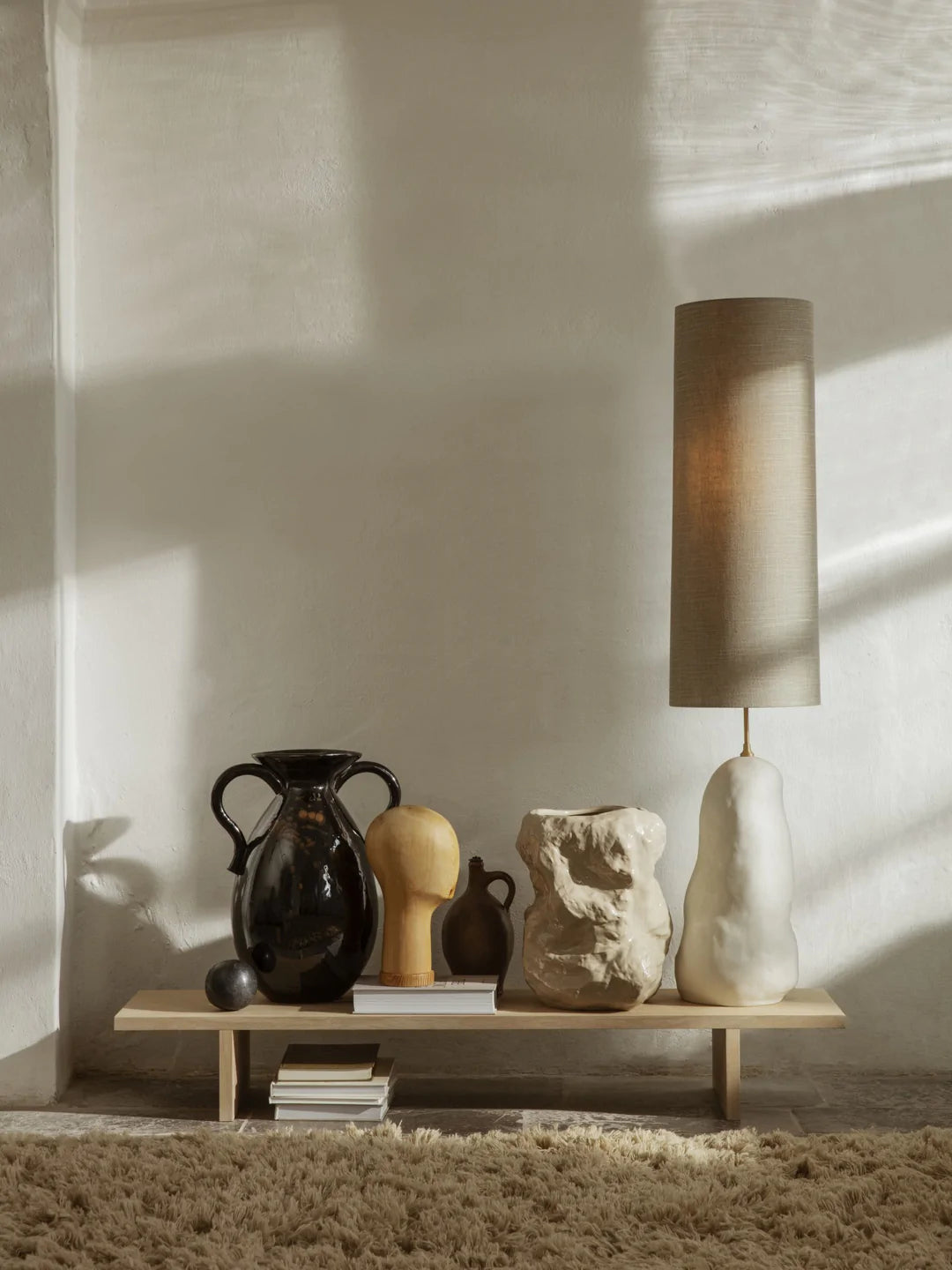 Kona Display Table - Natural Oak