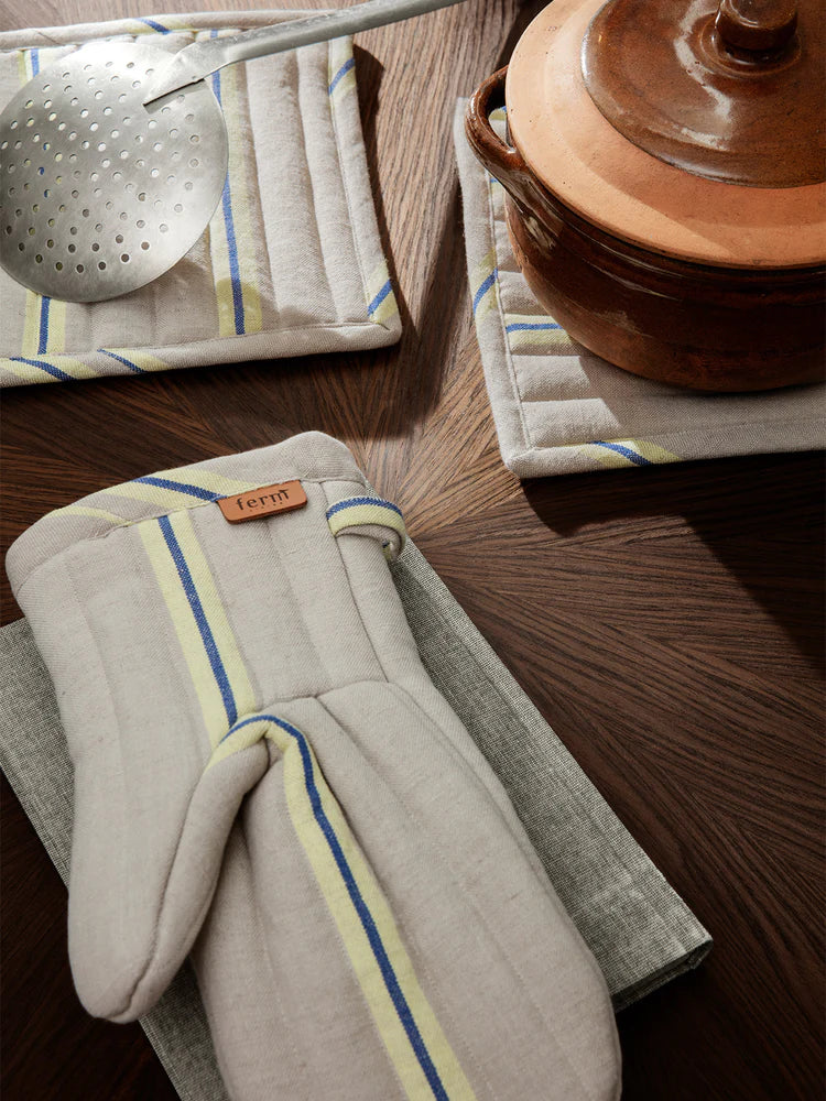 Suporturi pentru oale - Set de 2 - Oyster/Lemon/Blue