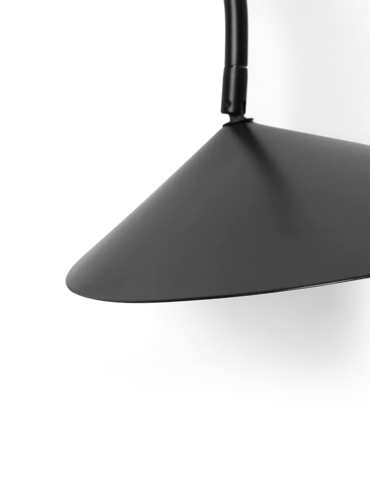 Arum Swivel Wall Lamp – Black
