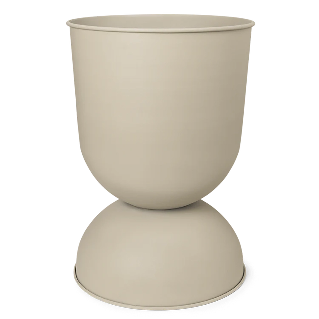 Hourglass Pot Large - Cashmere